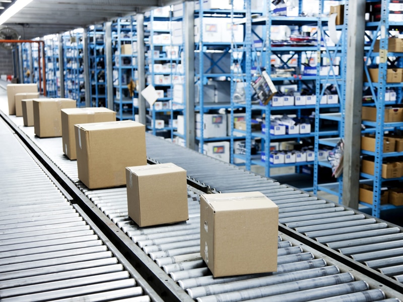 Conveyor Belt of Product